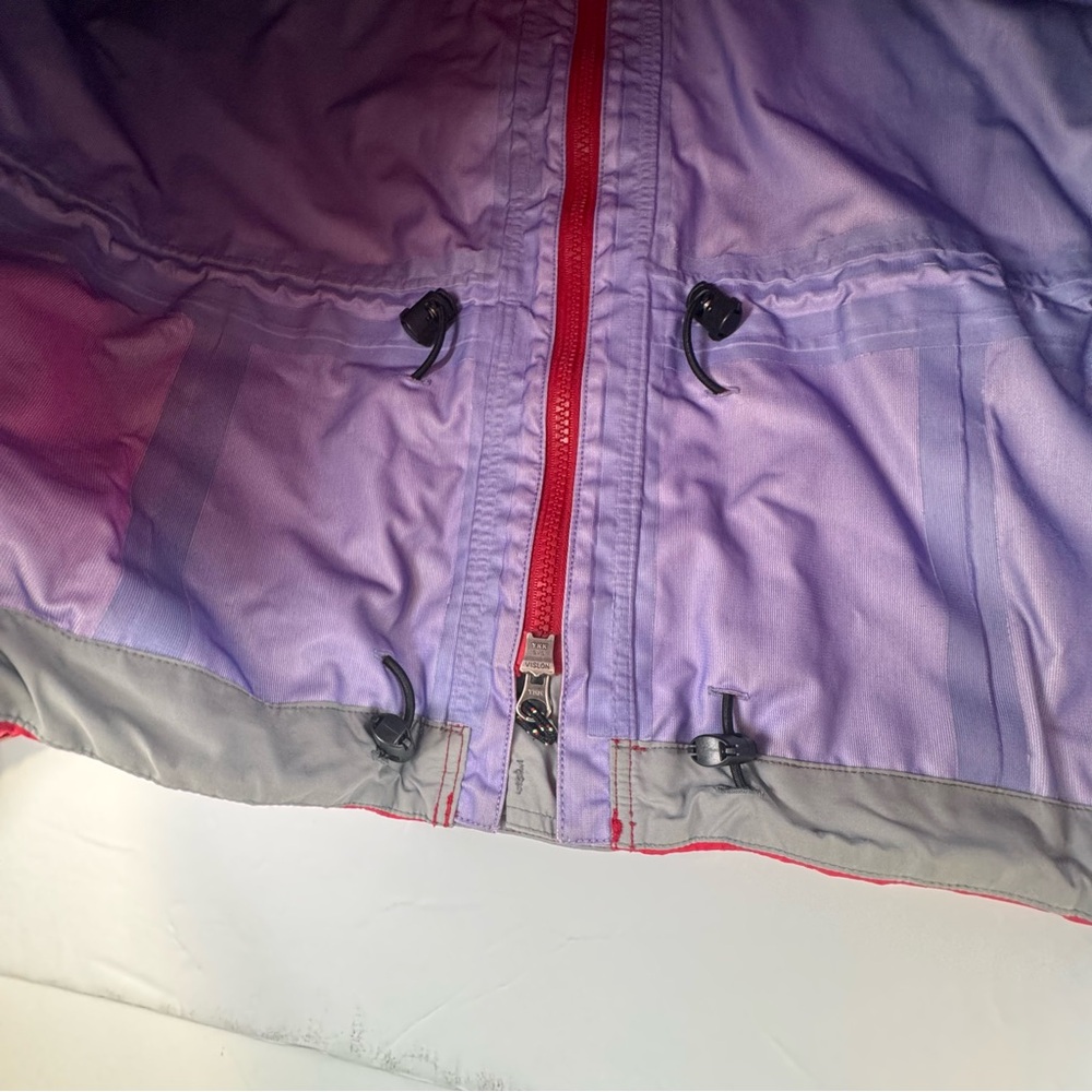 Vintage Patagonia Triolet Jacket Men Size Large Red Gorpcore Distressed Ski 90s - Picture 13 of 16